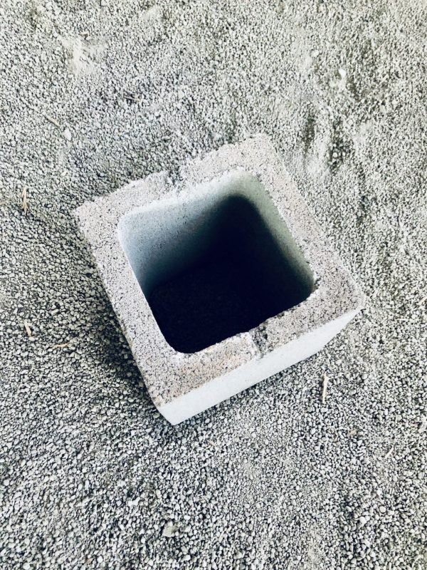 Meio Bloco de vedação 19L x 19A x 19C