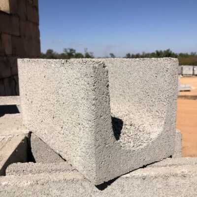 Canaleta de concreto 19L x 19A x 39C